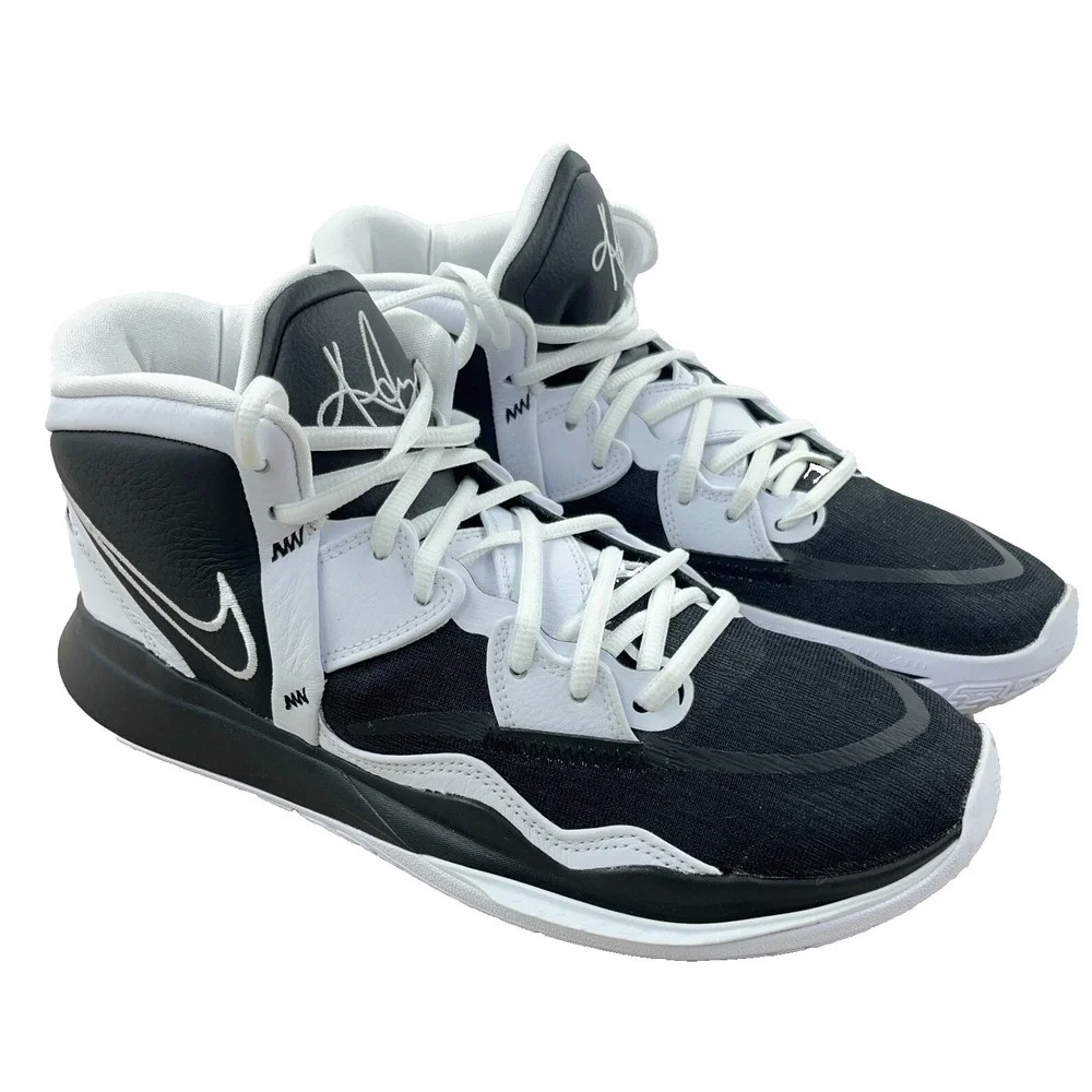 Nike Mens Kyrie Infinity Basketball‎ Shoes Size 10.5 Blk/Wht D09616-002